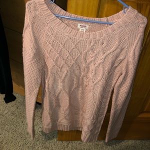 Pink sweater